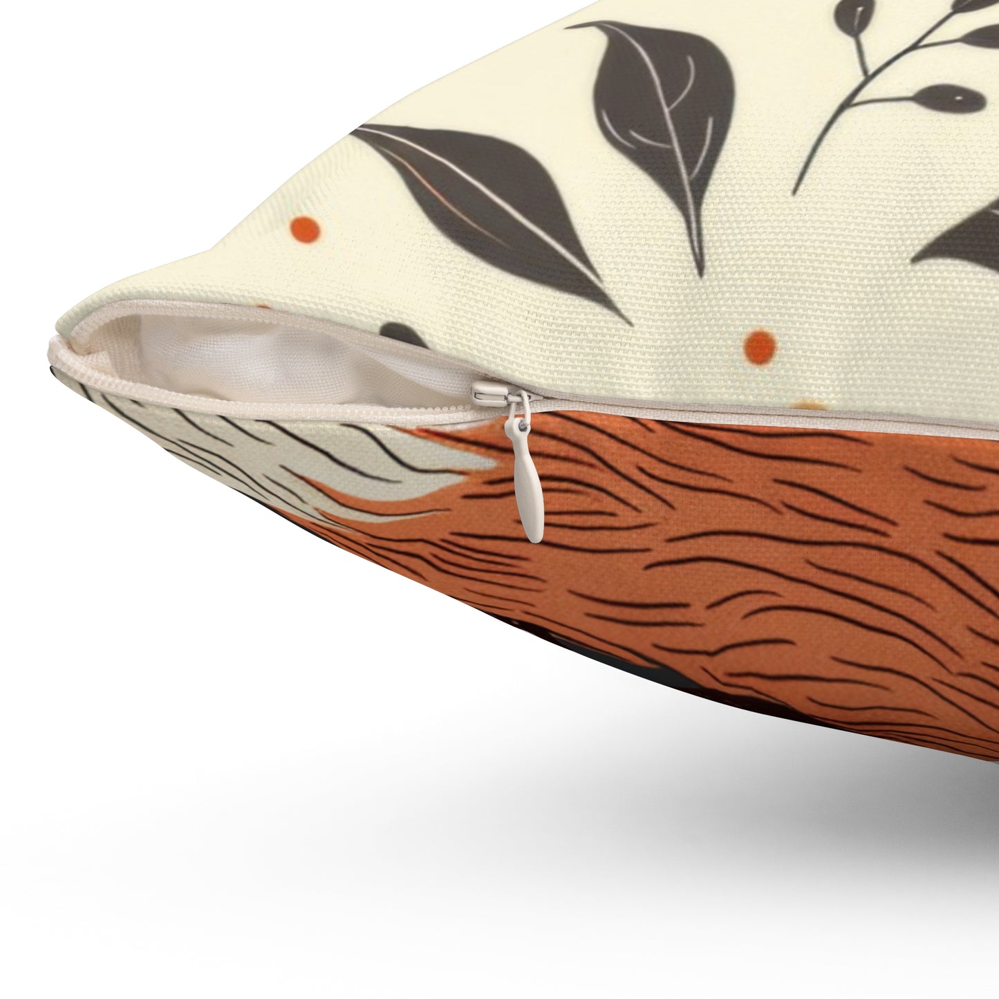 Double-Sided Fox Pillow – Autumn Charm and Nature Elegance | Great Lakes Home Decor