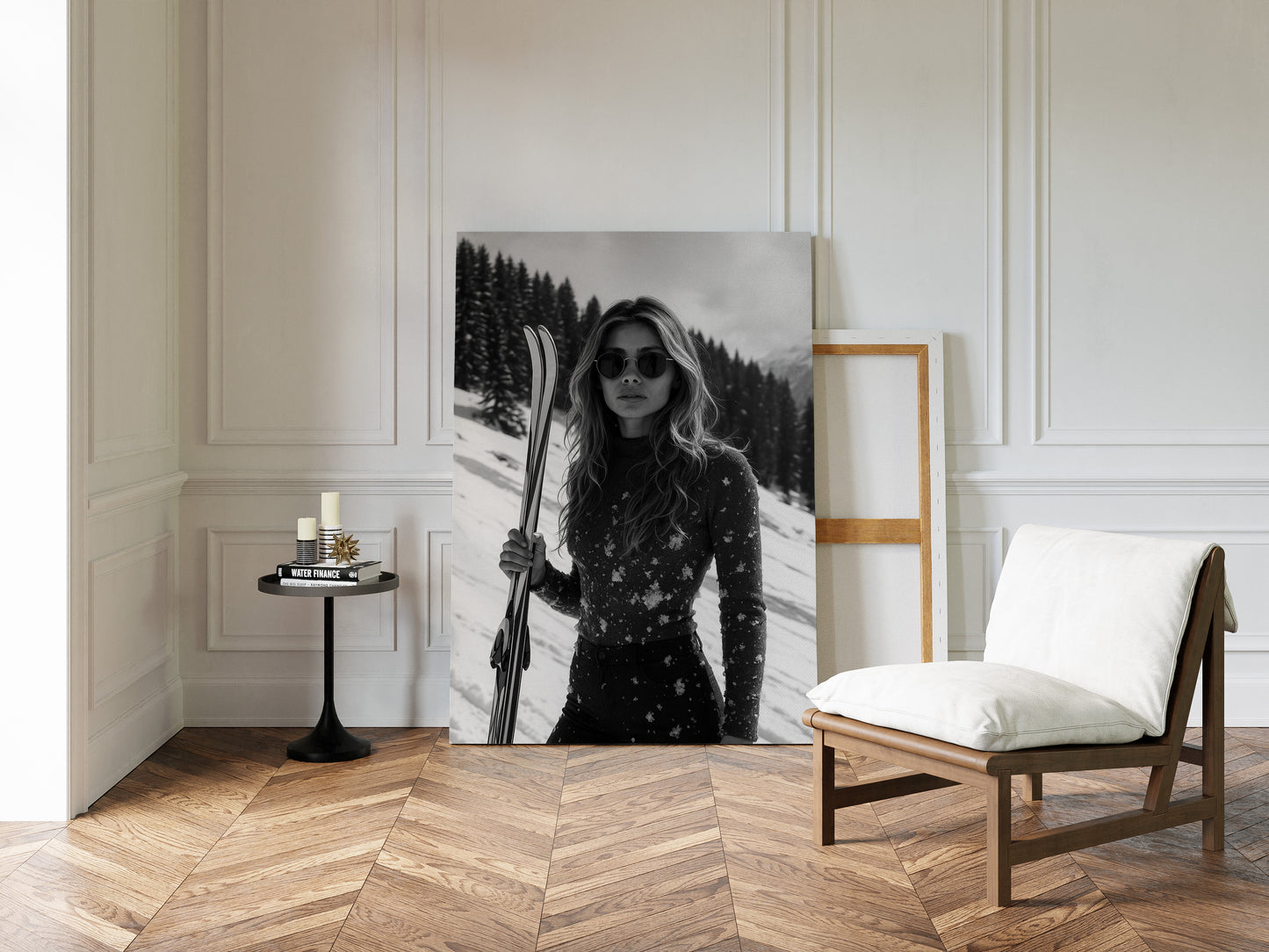 Gallery image 14 for Chic Winter Ski Wear - Snowflake Print Sweater for Women