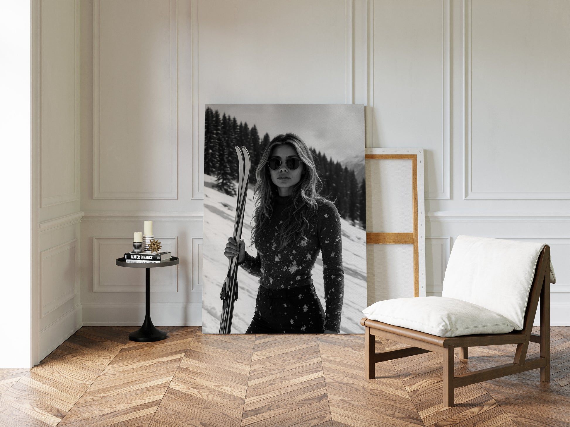 Gallery image 14 for Chic Winter Ski Wear - Snowflake Print Sweater for Women